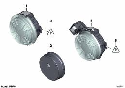 RAIN - LIGHT - SOLAR SENSOR diagram for BMW 6 Series F06 Gran Coupé 640dX