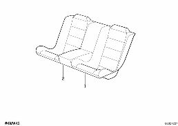 REAR COVER diagram for BMW 8 Series E31 850Ci