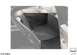 UNIVERSAL PRODECTIVE REAR COVER diagram for BMW 1 Series F21 LCI 118i