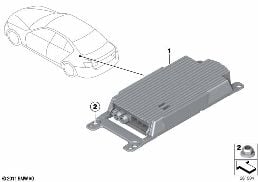COMBOX MEDIA diagram for BMW 3 Series F31 320iX