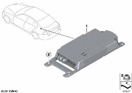 COMBOX FOR TELEMATICS diagram for BMW 3 Series F31 320iX