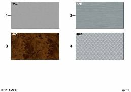 SAMPLE CHART WITH INTERIOR MOLDINGS diagram for BMW 3 Series E91 325d