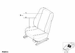 Obicia na metry diagram for BMW 7 Series E65 745i