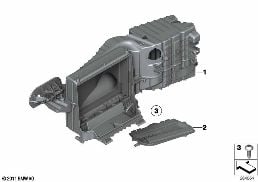 FILTER HOUSING diagram for BMW 5 Series F11 LCI M550dX