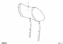 BMW SPORTSEAT HEADREST diagram for BMW 3 Series E30 325i