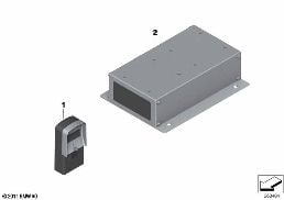 Myndighetsomfång diagram for BMW 3 Series E90 LCI 318i