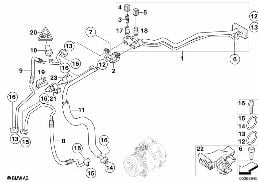 COOLANT LINES diagram for BMW X5 E70 LCI 30dX