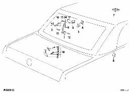 EH FOLDING TOP MICRO SWITCH