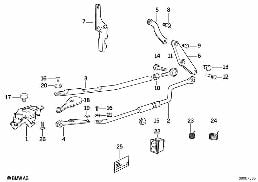 ELECTRO-MECHAN.FOLDING TOP ROD ASSY
