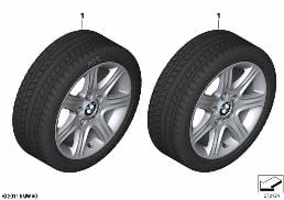 WINTER WHEEL W.TIRE STAR SP.377 - 16