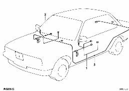 WIRING SET ELECTR.EXTERIOR MIRRORS