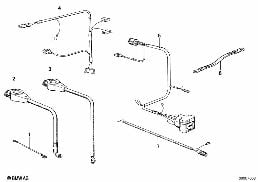 BATTERY CABLE/EARTH CABLE diagram for BMW 3 Series E21 318
