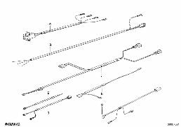 VARIOUS ADDITIONAL WIRING SETS diagram for BMW 7 Series E23 728