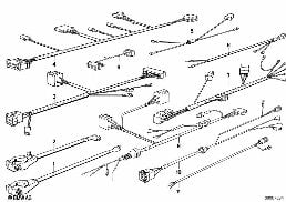WIRING SETS diagram for BMW 5 Series E28 524td