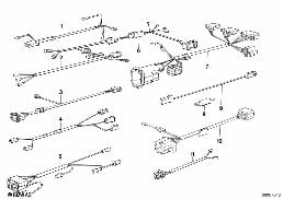 VARIOUS ADDITIONAL WIRING SETS diagram for BMW 3 Series E30 318i