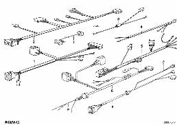 WIRING SETS diagram for BMW 5 Series E28 525i