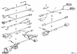 VARIOUS ADDITIONAL WIRING SETS diagram for BMW 3 Series E30 325ix