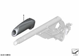 HANDBRAKE HANDLE diagram for BMW 4 Series F33 425d