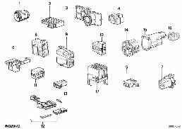 PLUG HOUSING diagram for BMW 3 Series E30 325ix