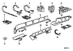 VARIOUS CABLE CLAMPS