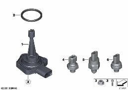SENSORS diagram for BMW 1 Series F21 M135i