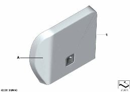 INDIVIDUAL REAR WALL COMFORT SEAT, REAR