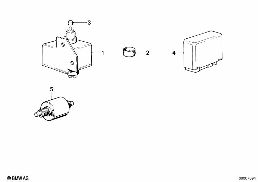 Interrupteurs divers diagram for BMW 6 Series E24 633CSi