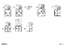 RELAY diagram for BMW 5 Series E28 524td