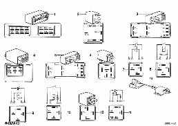 RELAY diagram for BMW 5 Series E28 524td