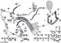POWER STEERING/OIL PIPE/DYNAMIC DRIVE