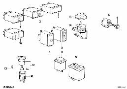 SWITCH diagram for BMW 3 Series E30 325ix