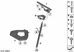 REINFORCEMENT, BODY diagram for BMW Z4 E89 30i