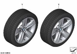 WINTER WHEEL W.TIRE STAR SP.391 - 16