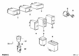 スイッチ diagram for BMW 3 Series E30 323i