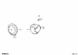 HORN diagram for BMW 5 Series E28 524td