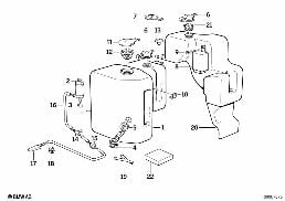 SINGLE PARTS FOR HEAD LAMP CLEANING diagram for BMW 3 Series E30 318i