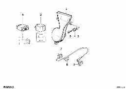 VENTILATION F.REAR WINDOW diagram for BMW 3 Series E30 M3
