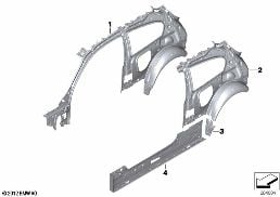SIDE FRAME SECTION, INNER