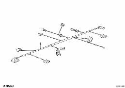 Różne komplety przewodów diagram for BMW 5 Series E34 540i