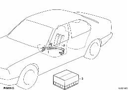 SEAT HEATING diagram for BMW 3 Series E36 323i