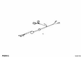 REPAIR WIRING FOR TRUNK LID diagram for BMW 3 Series E36 325i