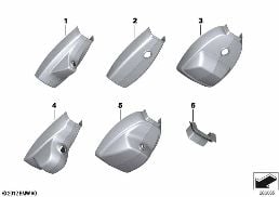 Cubiertas retrovisor interior diagram for BMW 7 Series F02 740Li