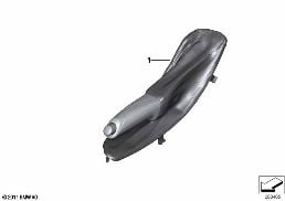 M PERFORMANCE HANDBRAKE LEVER WITH BOOT