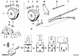 HORN/RELAY/VARIOUS SWITCHES
