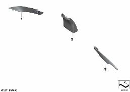 INDIVIDUAL A, B, C PILLAR COVERS, TOP