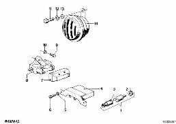 HORN/BRAKE LIGHT SWITCH