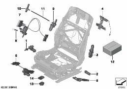Fot. przedn., elektryka i napędy diagram for BMW 7 Series F04 Hybrid Hybrid 7L
