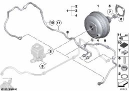 POWER BRAKE UNIT DEPRESSION