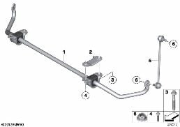 STABILIZER, FRONT
