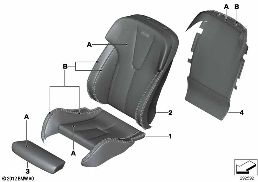 INDIV.COVER FOR M MULTIFUNCTION SEAT